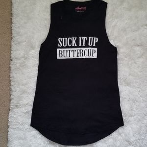 Buttercup workout Tank top